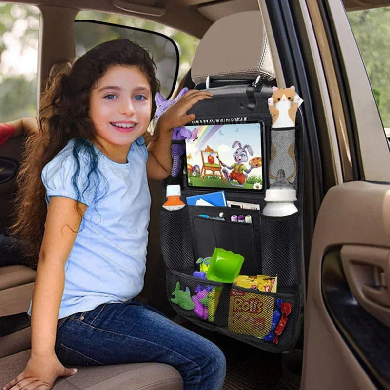 Multi-Pocket Storage Organizer for Backseat of Car