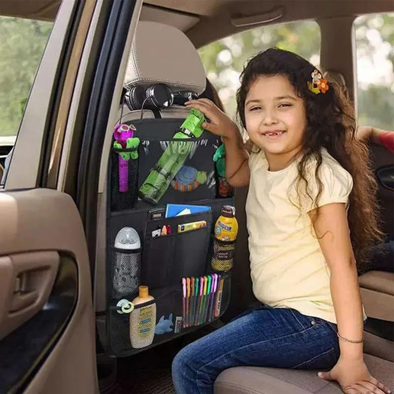 Multi-Pocket Storage Organizer for Backseat of Car