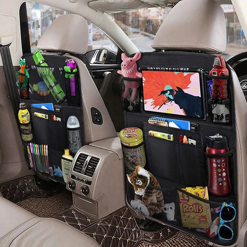 Multi-Pocket Storage Organizer for Backseat of Car