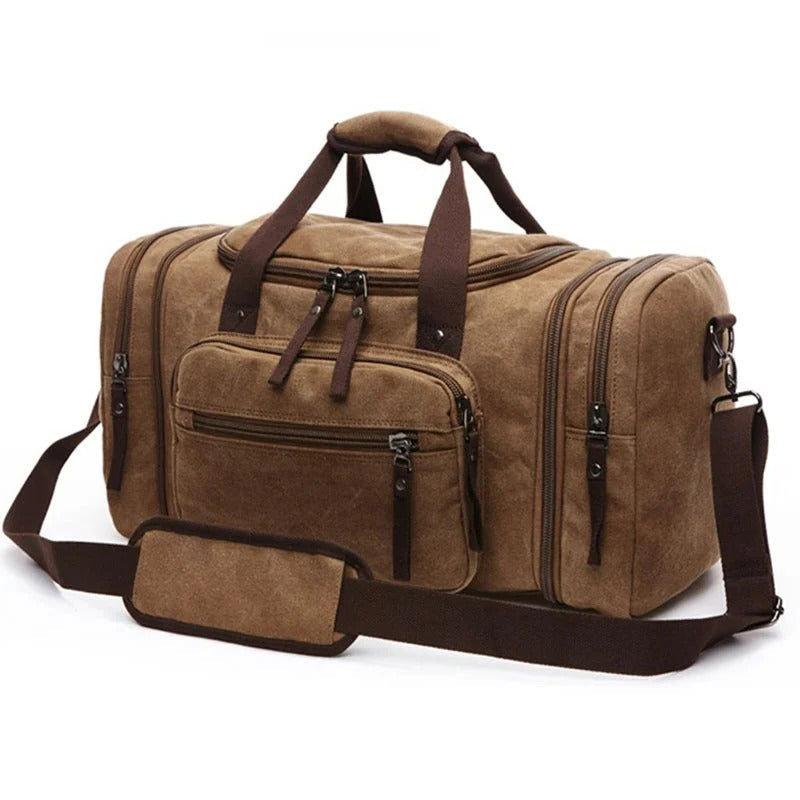 Large Capacity Canvas Duffel Bag for Travel