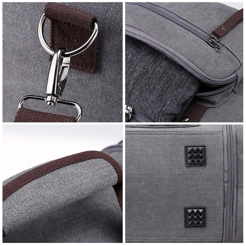 Large Capacity Canvas Duffel Bag for Travel