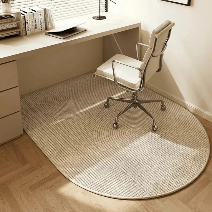 Chair Mat for Hardwood and Tile Floors in Home Office