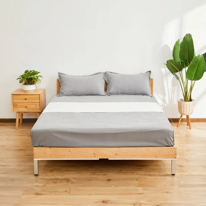 Grounding Bed Sheets to Reduce Static for Improved Sleep Quality