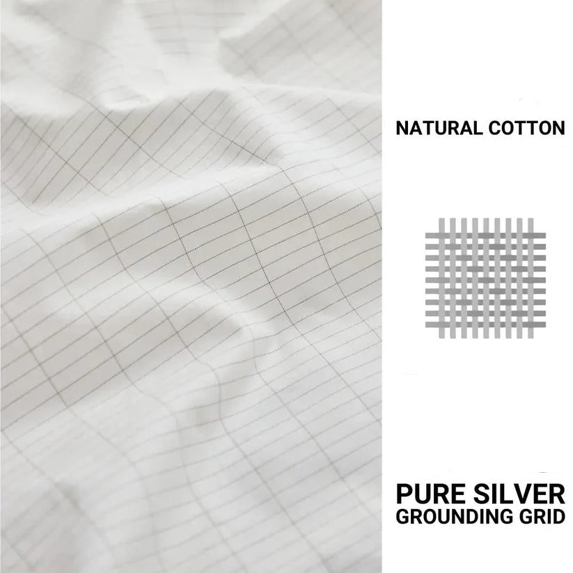 Grounding Bed Sheets to Reduce Static for Improved Sleep Quality