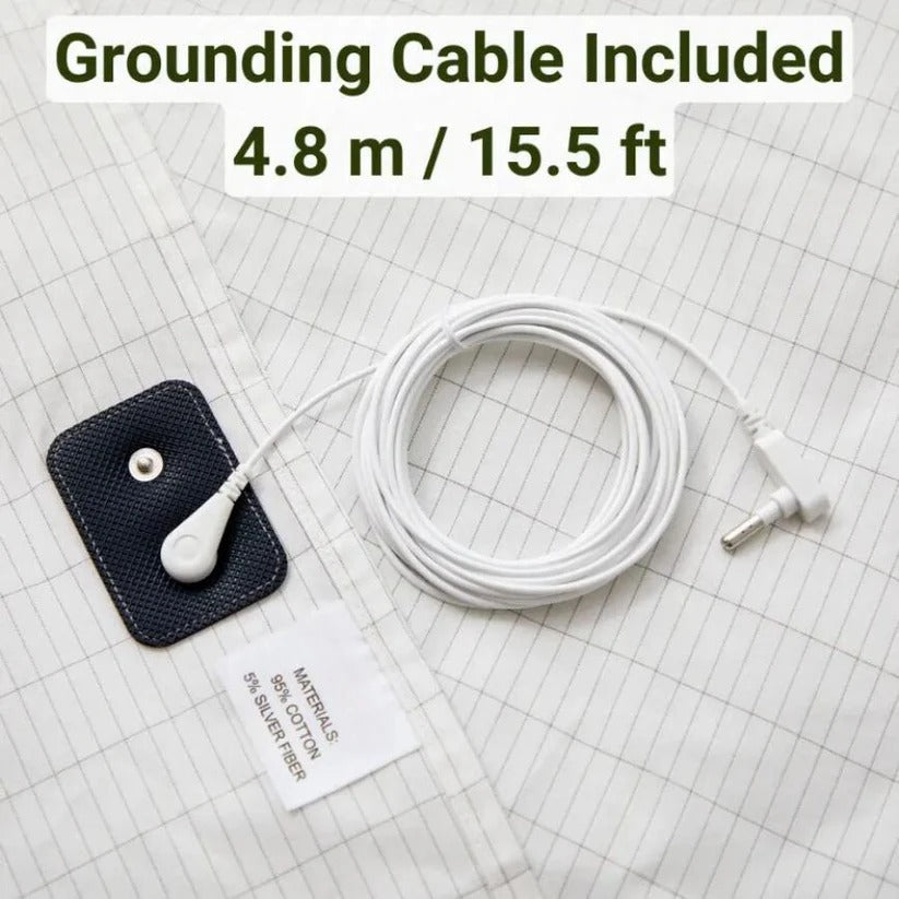 Grounding Bed Sheets to Reduce Static for Improved Sleep Quality