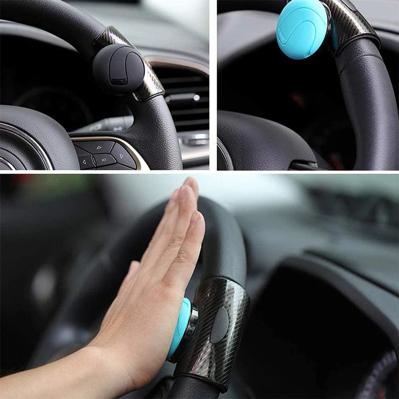 360-Degree Steering Wheel Spinner Knob with Ball Bearing Design