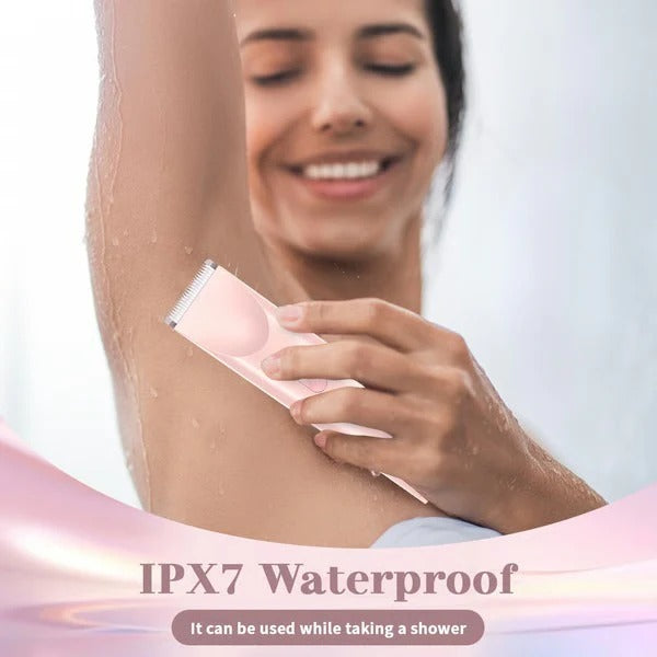 Rechargeable Body Shaver for Women with Bikini Trimming Attachment