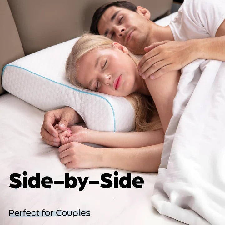Orthopedic Support Cuddle Pillow for Couples with Arm Tunnel