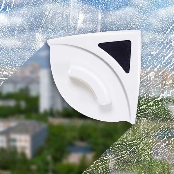 Magnetic Window Cleaner Tool for Glass - Dual Sided Design