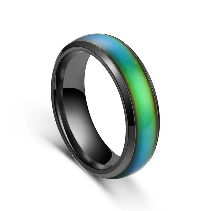 Color Changing Temperature Band Mood Ring for Both Genders