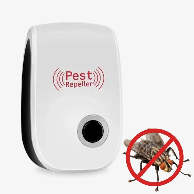 Ultrasonic Indoor Pest Repellent Featuring Fly Control System