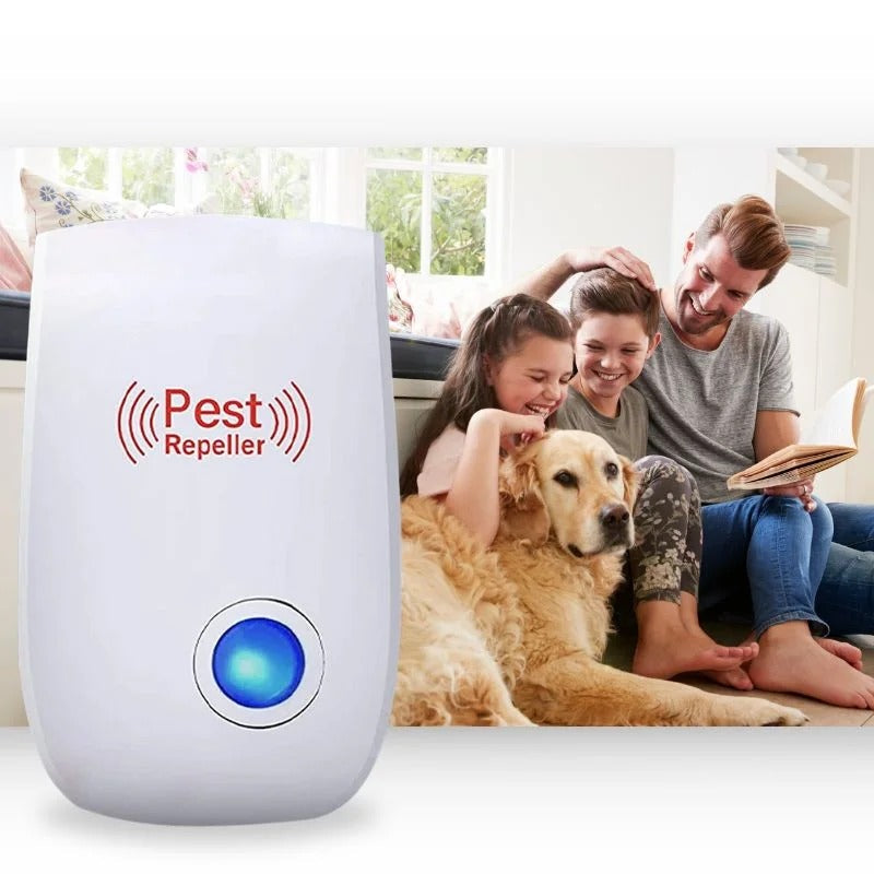 Ultrasonic Indoor Pest Repellent Featuring Fly Control System