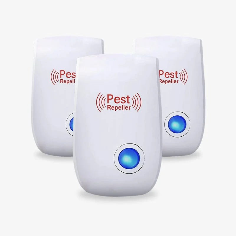 Ultrasonic Indoor Pest Repellent Featuring Fly Control System