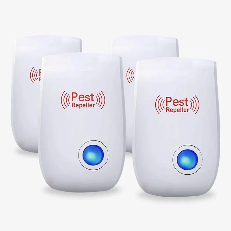 Ultrasonic Indoor Pest Repellent Featuring Fly Control System