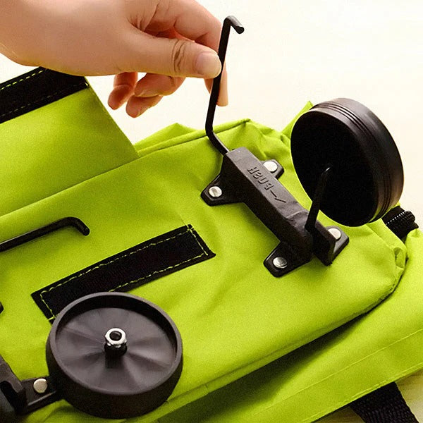 Collapsible Grocery Cart for Convenient Storage and Transport