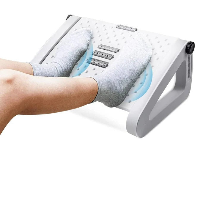 Non-Slip Under Desk Foot Rest Cushion with Adjustable Ergonomic Design