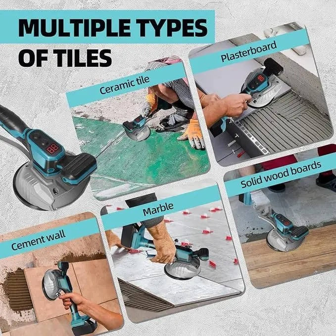Tile Leveling Tool with Suction Base for Wall and Floor Installation