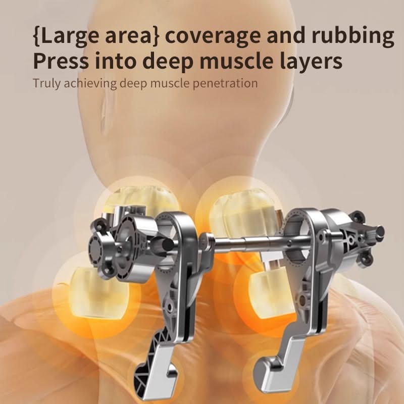 Cervical Heating Wrap with Electric Kneading Nodes for Muscle Relief