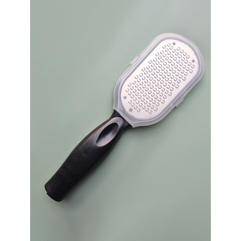 Coarse Surface Stainless Steel Foot Scraper for Callus and Dead Skin Removal