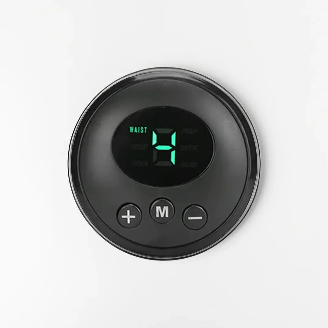 Dual-Head EMS Foot Massager Plate with Adjustable Intensity Settings