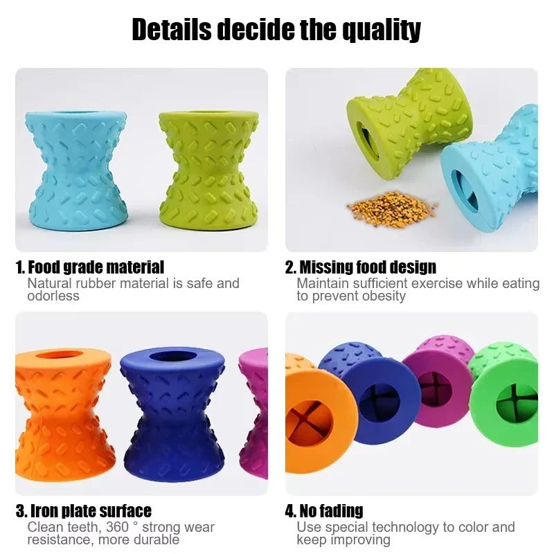 Chew Toy for Dogs featuring Treat Dispenser for Solo Play