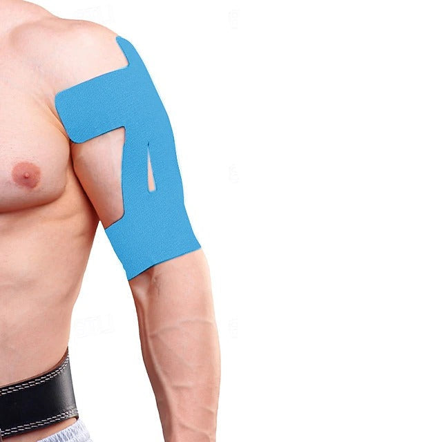 Pre-Cut Waterproof Sports Wrap for Muscle Recovery and Shoulder Support