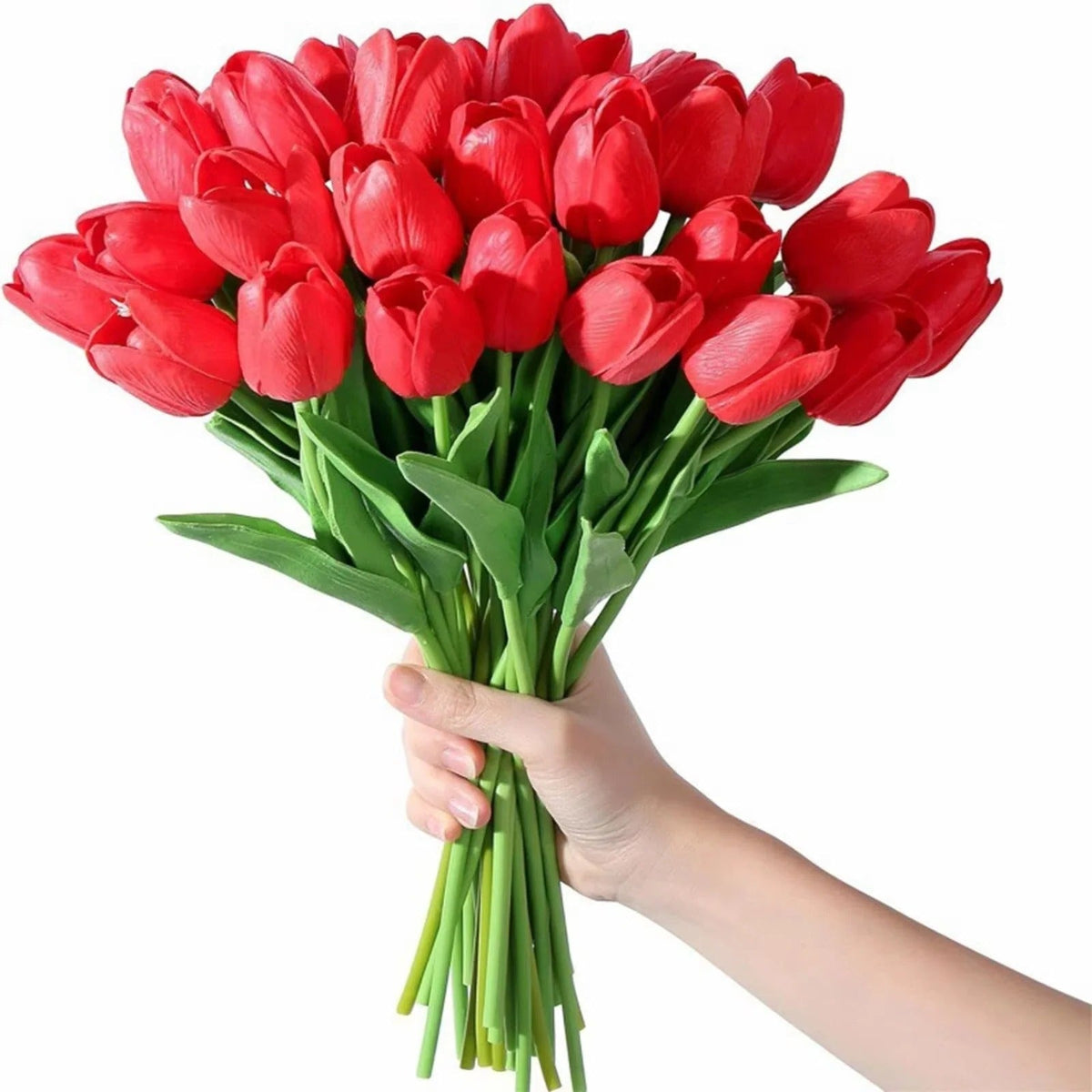 Silk Bloom Flower Arrangement Set – 10 Artificial Spring Stems