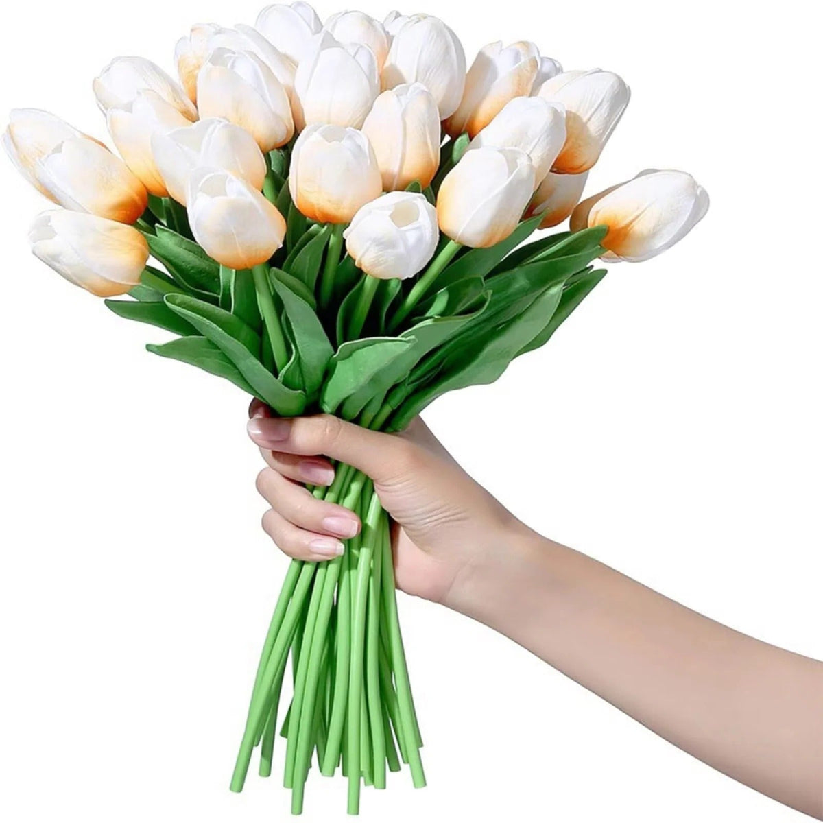 Silk Bloom Flower Arrangement Set – 10 Artificial Spring Stems