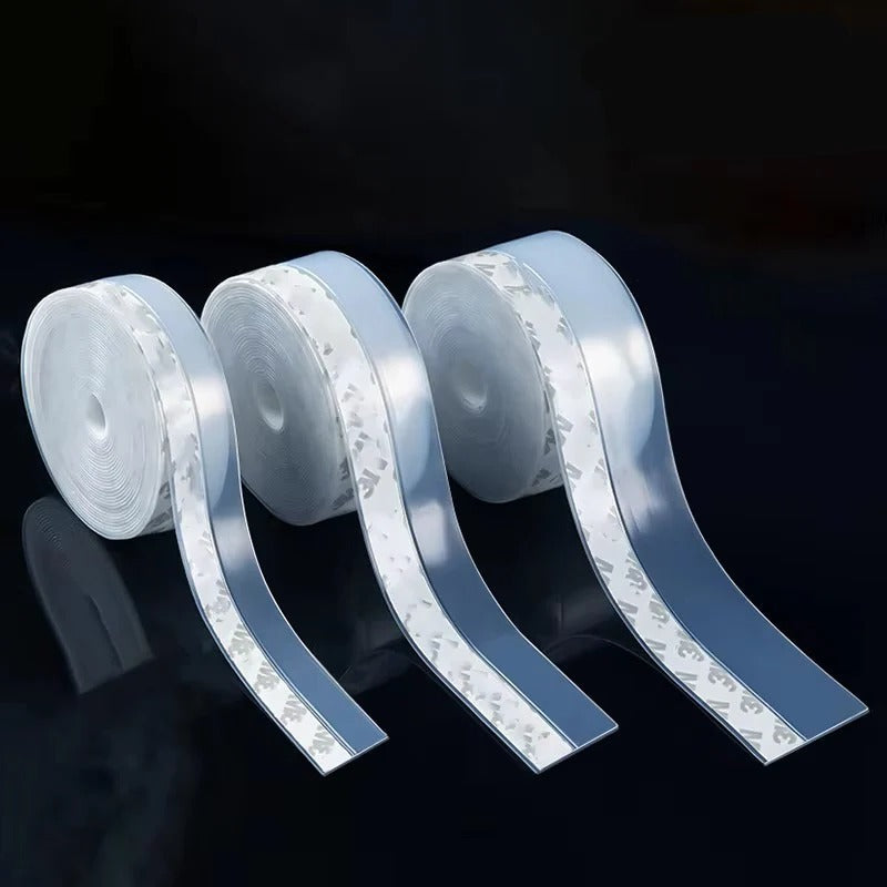 16.4 Feet Clear Door Seal Strip for Draft and Gap Protection