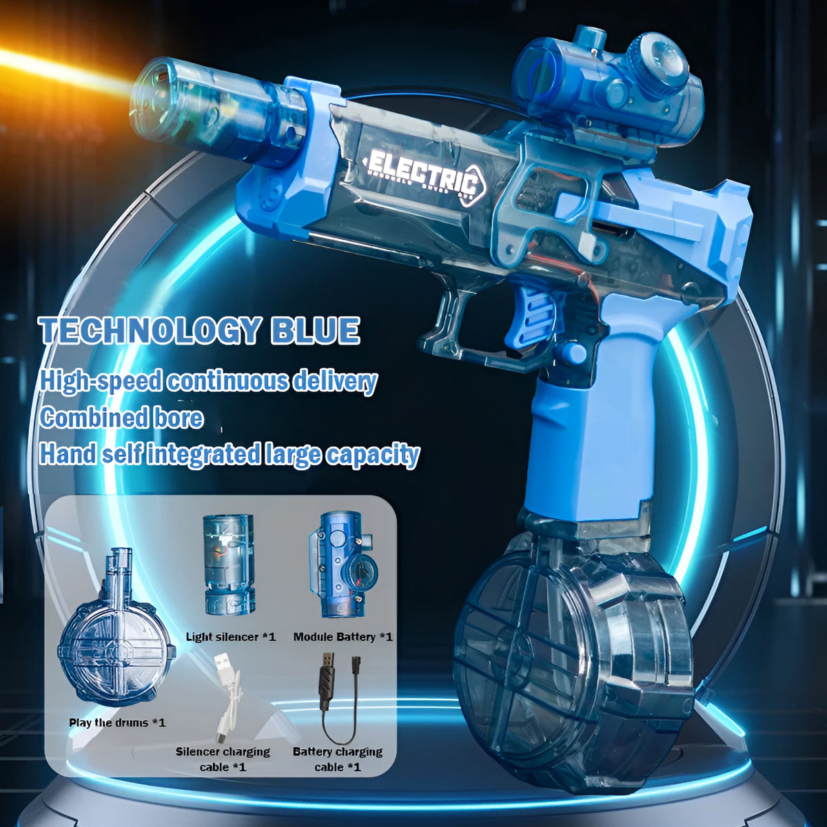 Water Battle Blaster Toy for Outdoor Fun
