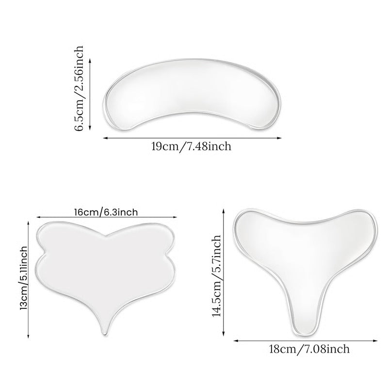 Clear Skin Care Patches for Chest Firming and Anti-Aging