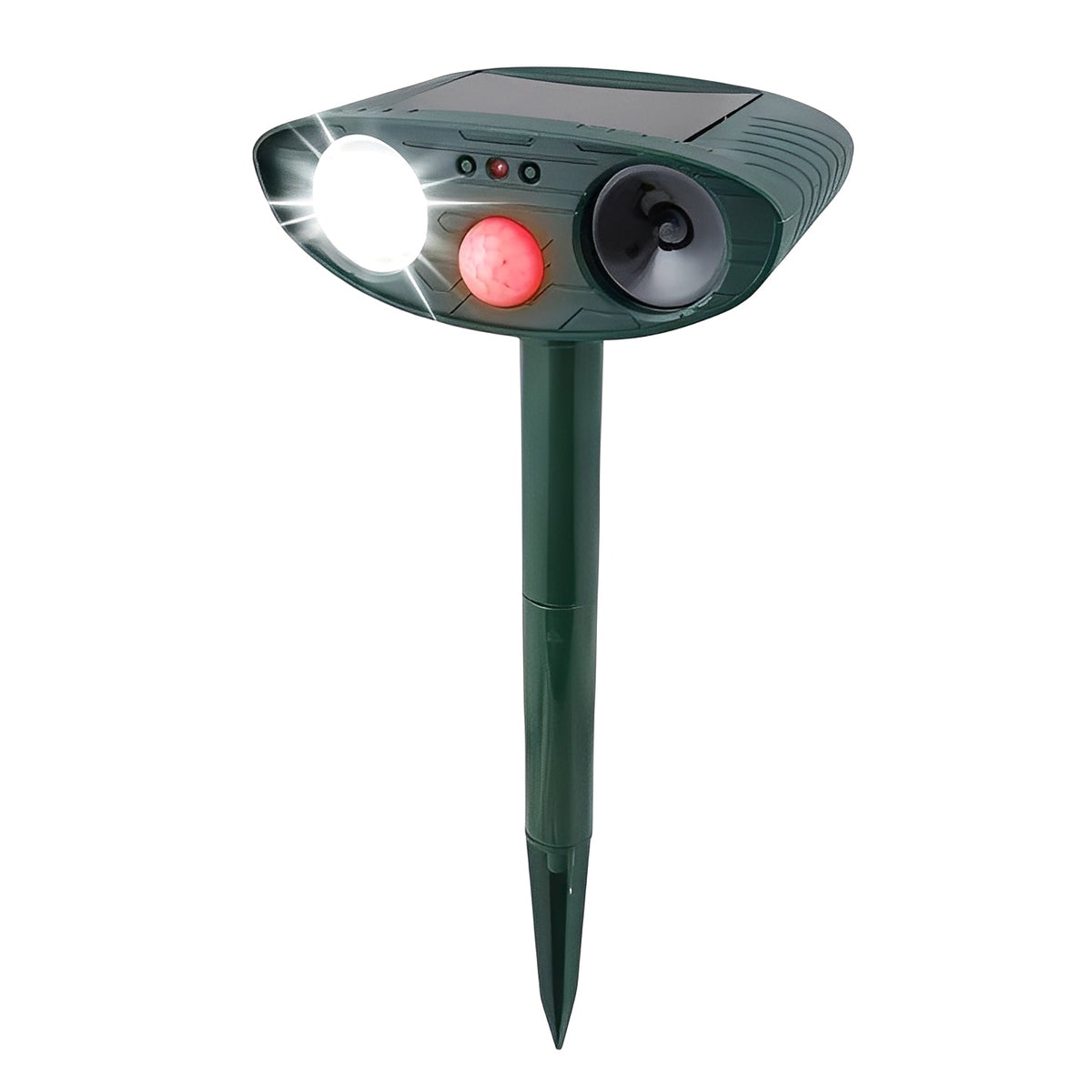Set of 4 Ultrasonic Pest Control Devices Powered by Solar Energy