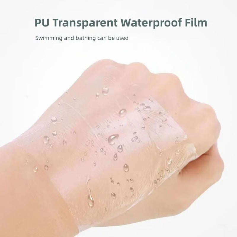 Waterproof Transparent PU Adhesive Bandages for Tattoo and Shower Use
