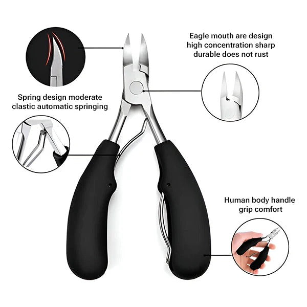 Nail Care Set in Stainless Steel for Hands and Feet