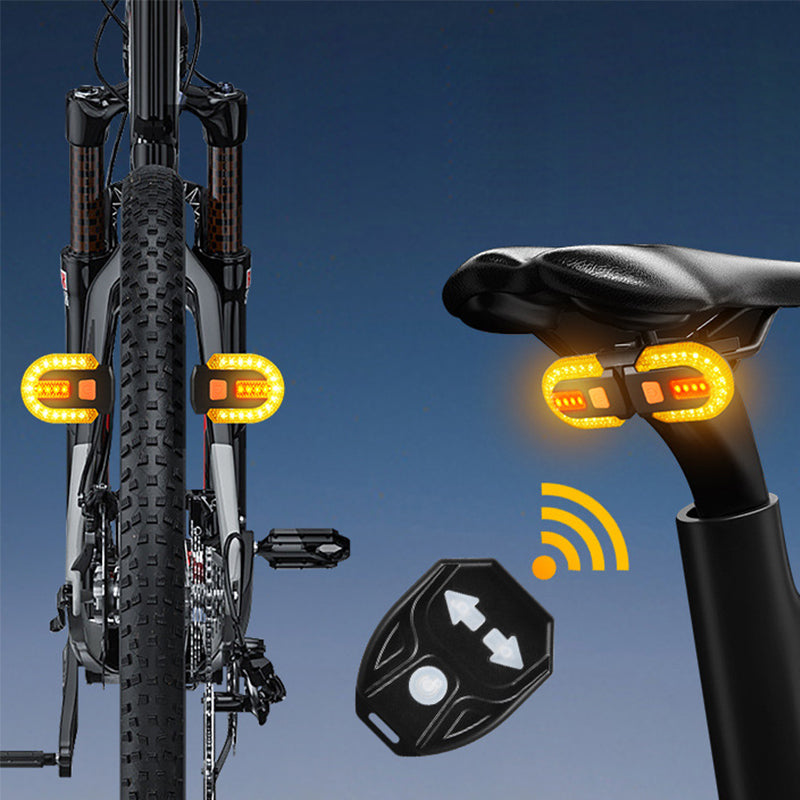Remote-Controlled Bicycle Rear Light