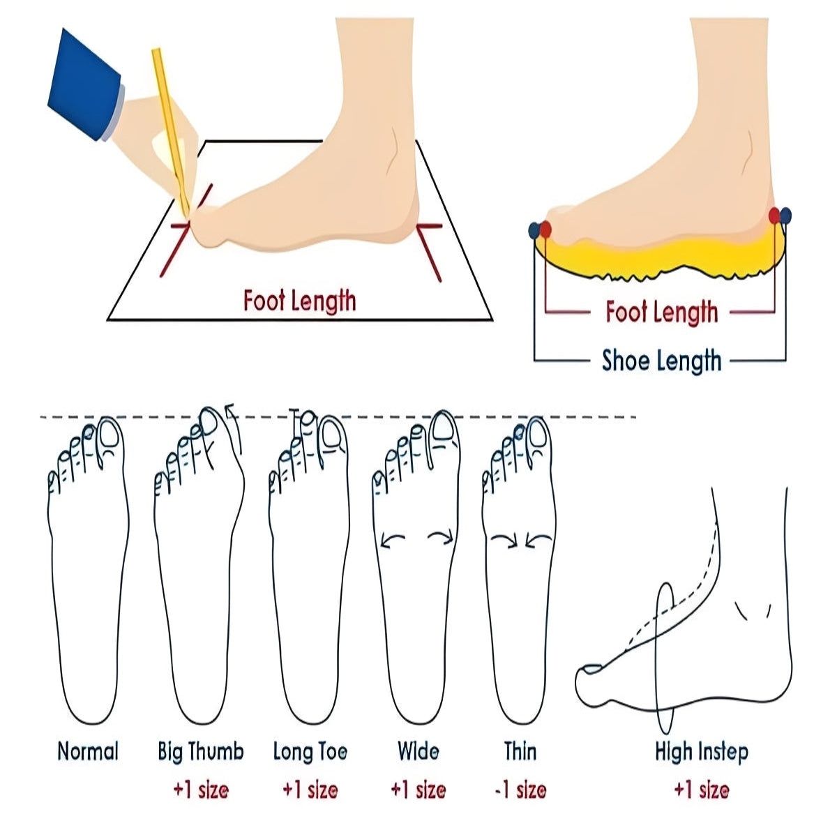 Daily Wear Shoes with Cushioned Insole Support - Wide Fit Barefoot Style