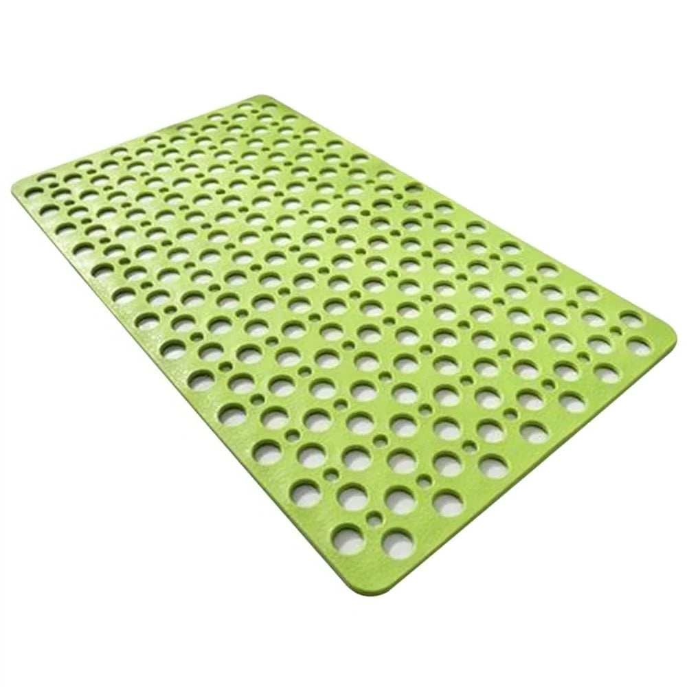 Non-Slip Shower Mat with Extra-Porous TPE to Prevent Mold