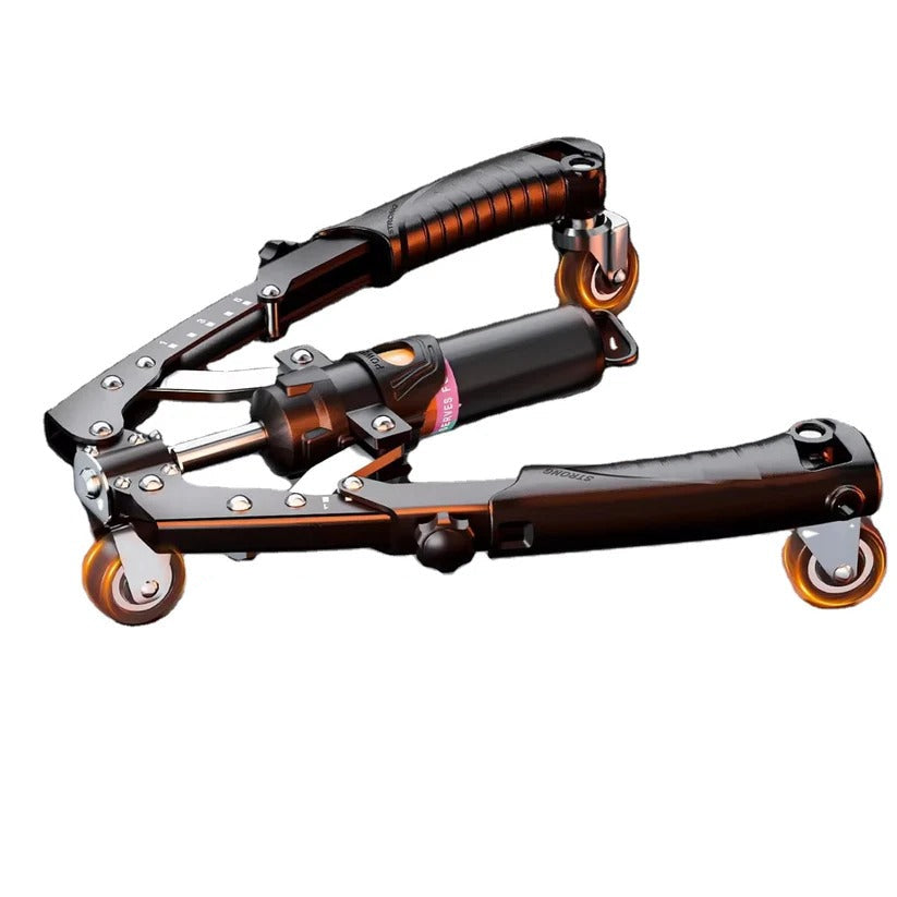 Adjustable Tension Hydraulic Resistance Trainer for Chest and Arms at Home
