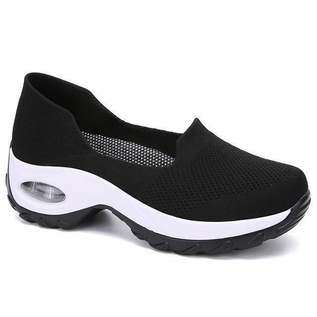 Women's Lightweight Mesh Sneakers Featuring Arch Support and Air Cushion