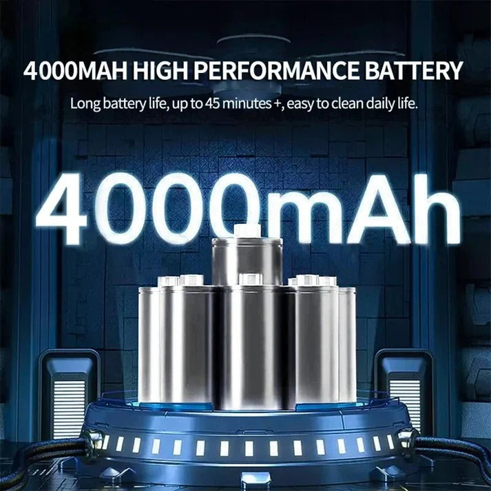 Portable Cordless Vacuum for Home and Car Cleaning