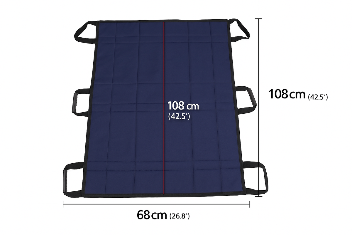 Comfortable Transfer Mat for Seniors | Padded Aid for Bed and Support
