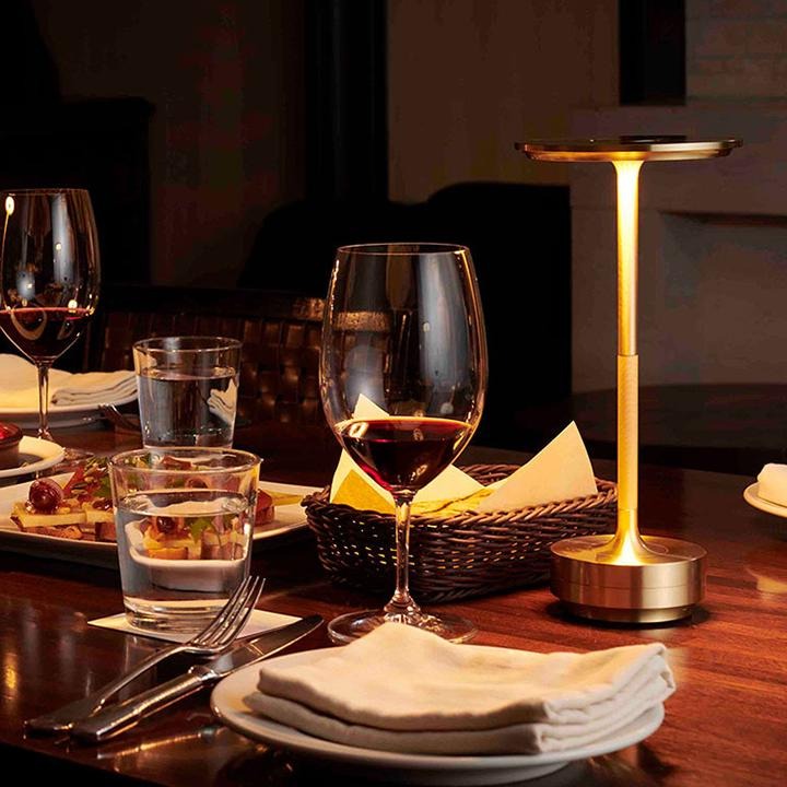 Rechargeable Cordless Table Lamp with Dimmable Light Feature