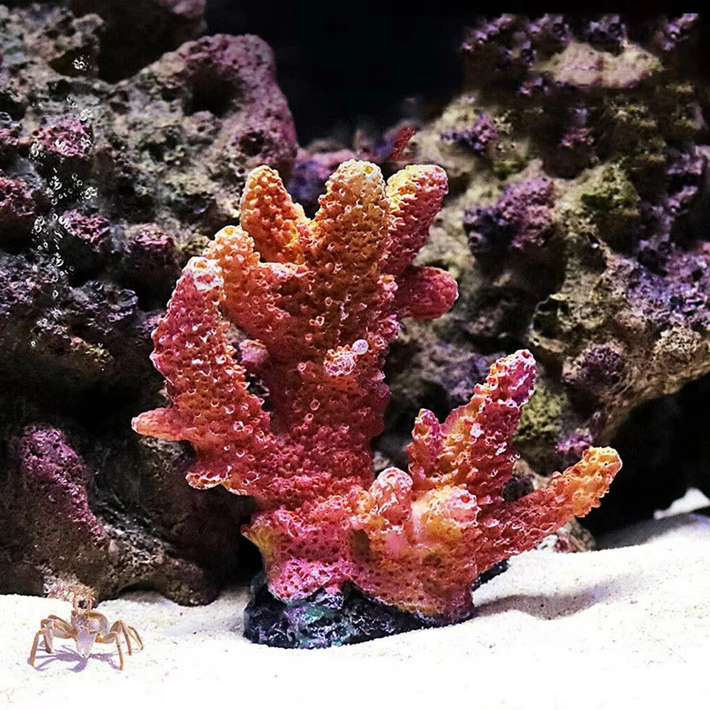 Resin Crafted Coral Reef Aquarium Decoration
