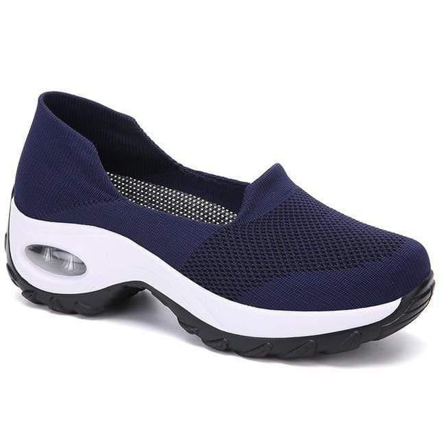 Women's Lightweight Mesh Sneakers Featuring Arch Support and Air Cushion
