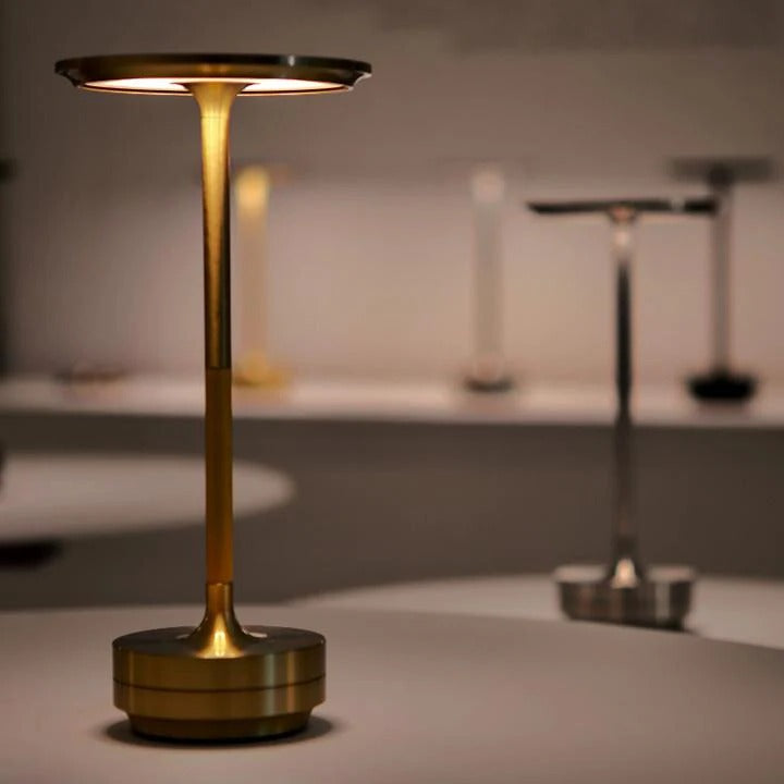 Rechargeable Cordless Table Lamp with Dimmable Light Feature