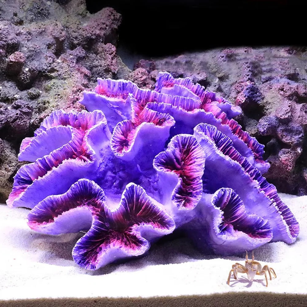Resin Crafted Coral Reef Aquarium Decoration