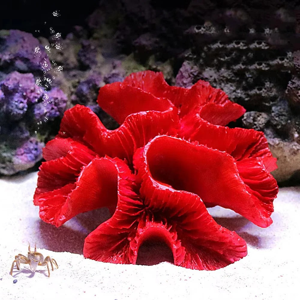 Resin Crafted Coral Reef Aquarium Decoration