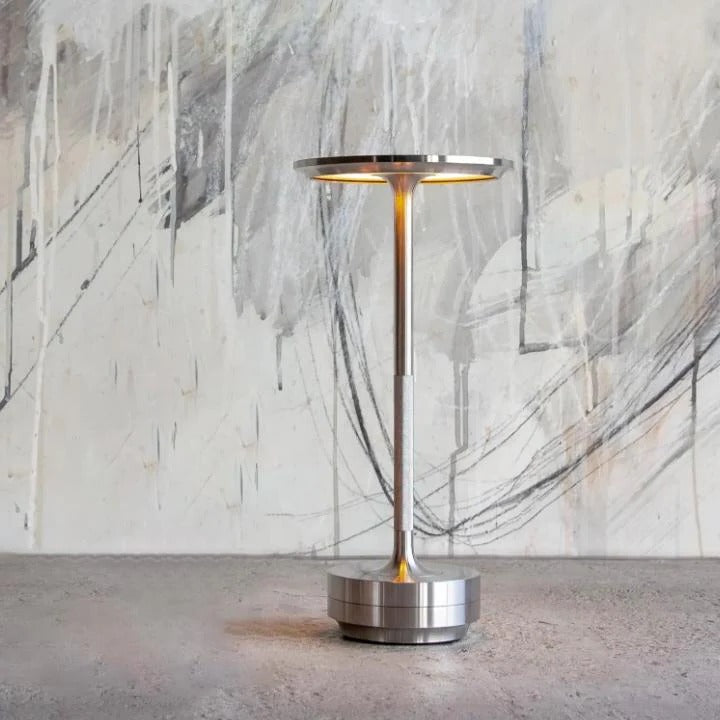 Rechargeable Cordless Table Lamp with Dimmable Light Feature