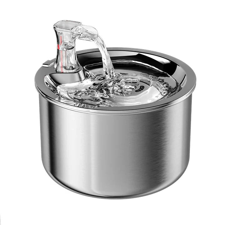 Motion Sensor Cat Water Fountain with Filtration System
