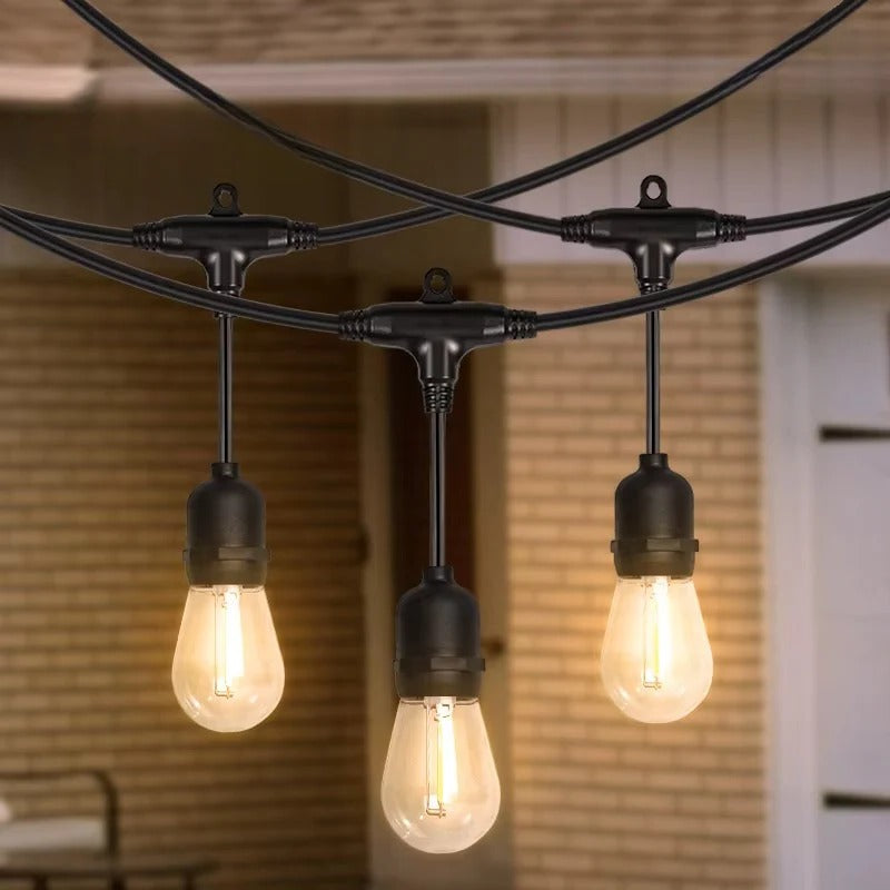 Waterproof Outdoor String Lights with Bright LED for Garden Decor